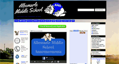 Desktop Screenshot of ams.stanlycountyschools.org